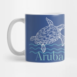 Aruba Sea Turtle Mug